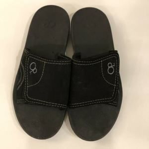 OP Mens SZ 12 Casual Slides Slip-on Adjust Width